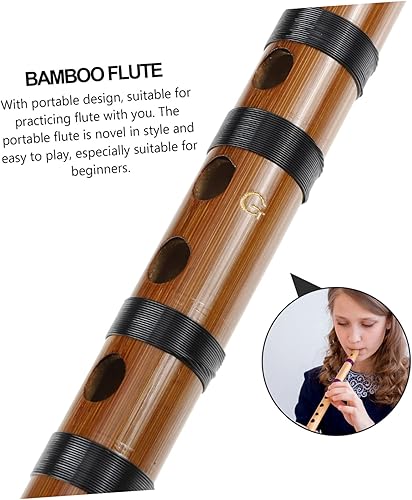 Miniatura 7 de SUPVOX 1set Bamboo Flute Chinese Wooden Flute Detachable Flute Chinese Flute Dizi Instrumentos Musicales Para Adultos Chinese Traditional Instrument