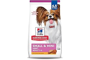 Light Adult 1-6 Small & Mini Breeds Weight Management Support, Dry Dog...