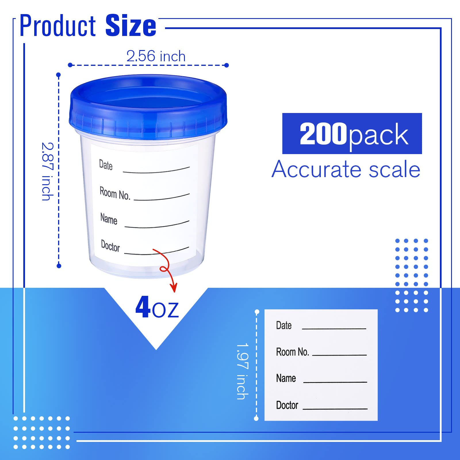 4 oz. Specimen Containers & Semen Collection Cups – IVF Store