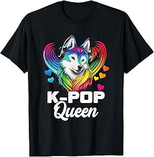 Kpop Queen Bias Wolf Korean Pop Merch K-pop Merchandise T-Shirt