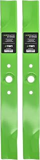 LawnRAZOR Mower Blade 21 inch Deck for Honda HR214 HR215 72511-960-000 72511-VA2-690 72511-VA4-000 2 Pack (High-Lift)
