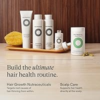 Vista 9 de Nutrafol Suplementos para el crecimiento del cabello para mujeres y suero capilar, mujeres de 18 a 44 años, clínicamente probado para cabello