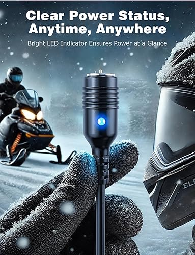 Miniatura 4 de Mellbree Cable magnético para escudo eléctrico calefactado, reemplazo de cable calefactado para casco de moto de nieve, cable de alambre de escudo