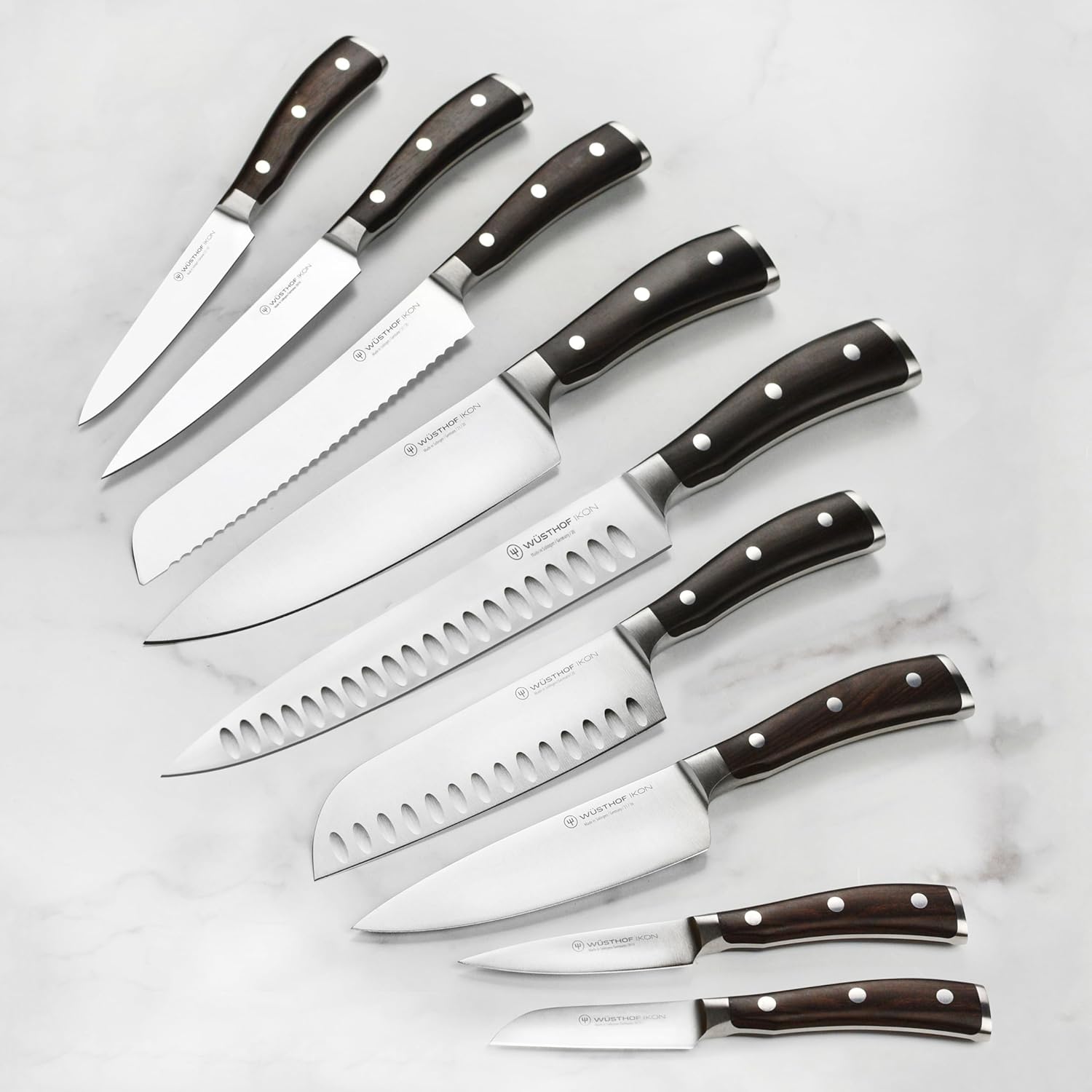 Wusthof IKON Blackwood 16 Piece Knife Block Set