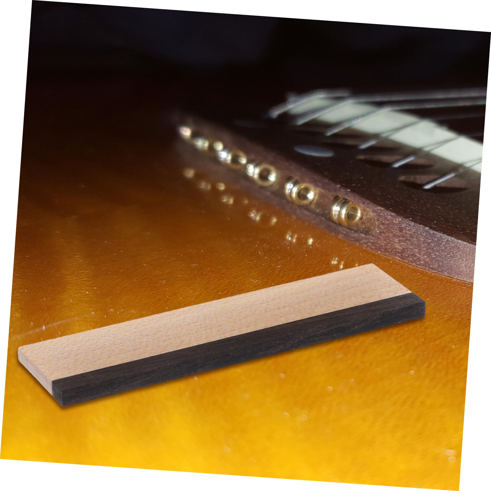 Garneck Sillet De Chevalet Pour Dobro Érable Et Taillé Et Chevalet De Guitare Resophonique