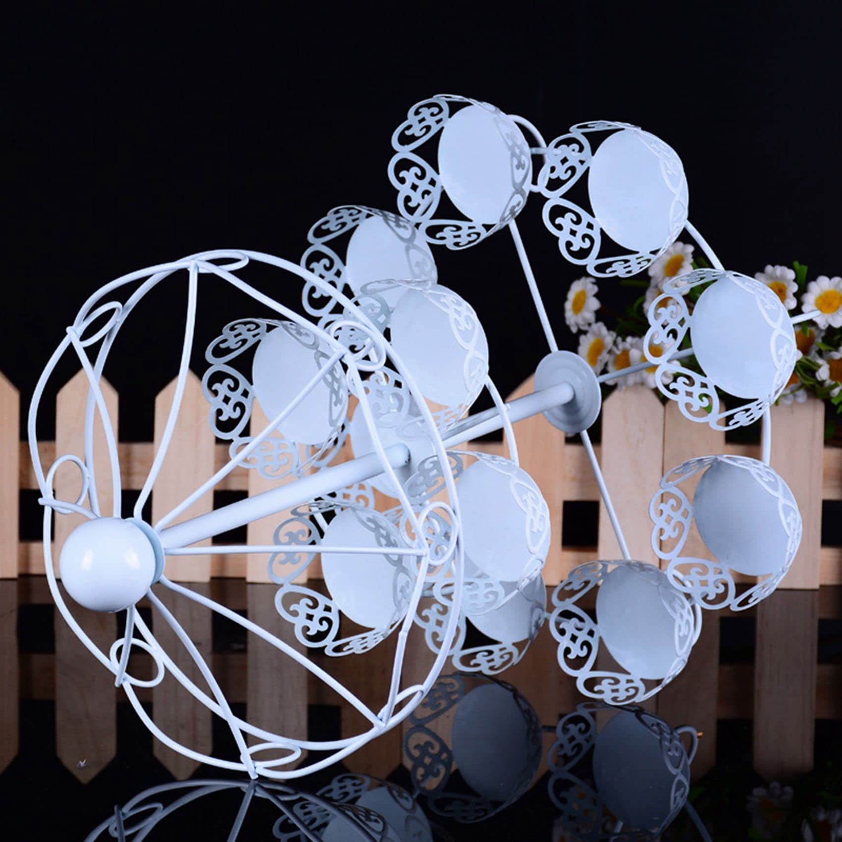 2 soportes para cupcakes, 2 , 12 cuentas, para bodas, tartas y tazas