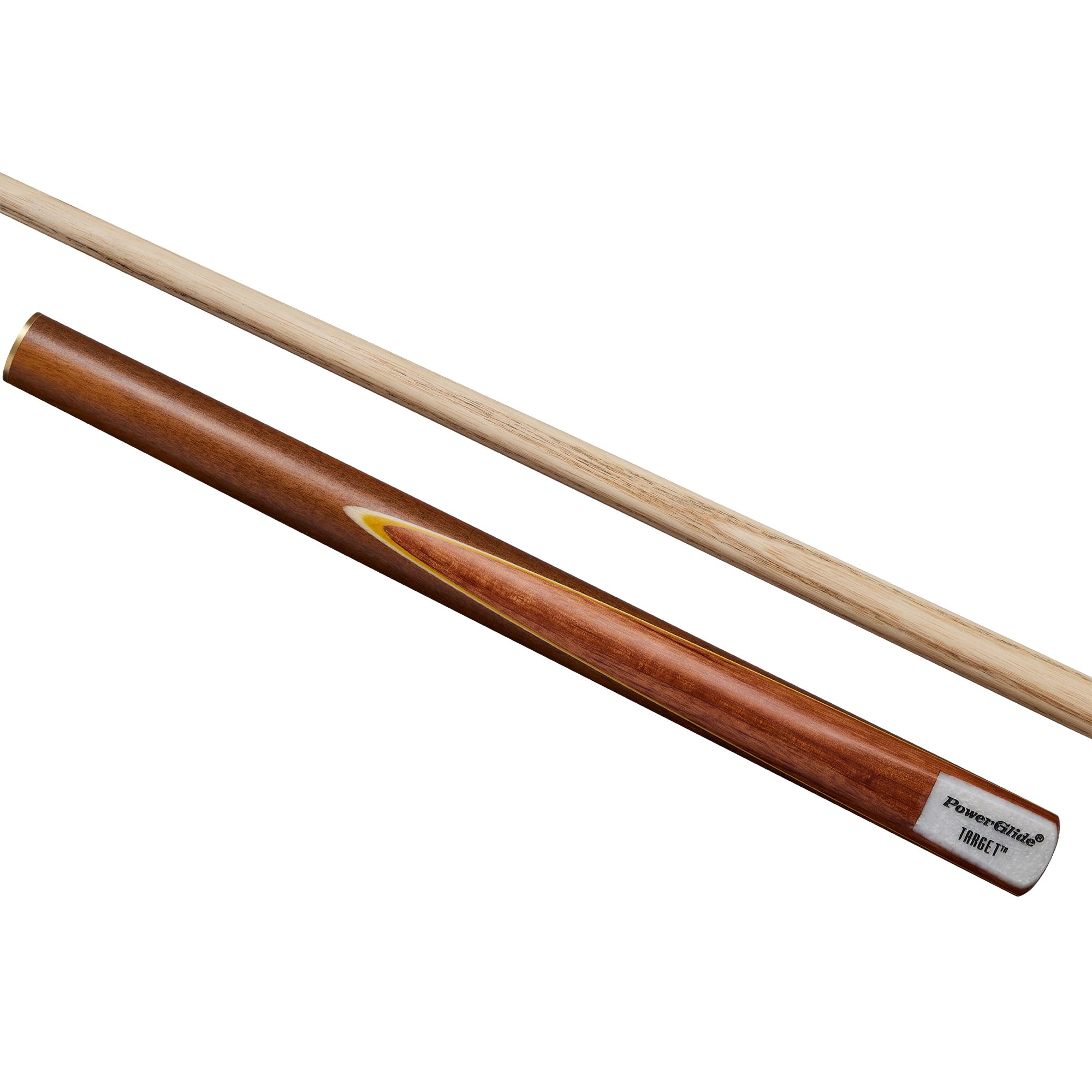 PowerGlide Target Queue de Billard Unisexe, Marron, Jaune, Full Size 57"