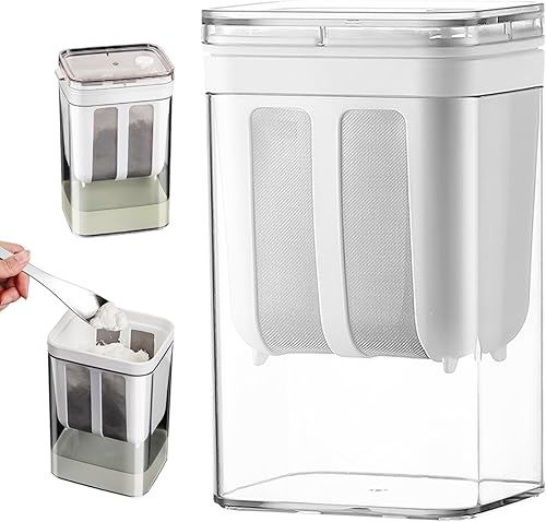 Miniatura 9 de Colador de yogur para hacer yogur, 37.2 fl oz Bpa- Colador de queso con una malla fina Bsg y tapa, filtro de jugo a prueba de fugas, fabricante de
