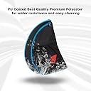 WHACKK Twirl Table Tennis Bag Black | TT Racket & Paddle Carry Case with Ball Pocket | Lightweight Table Tennis Kit Bag for Kids & Adults gallery image