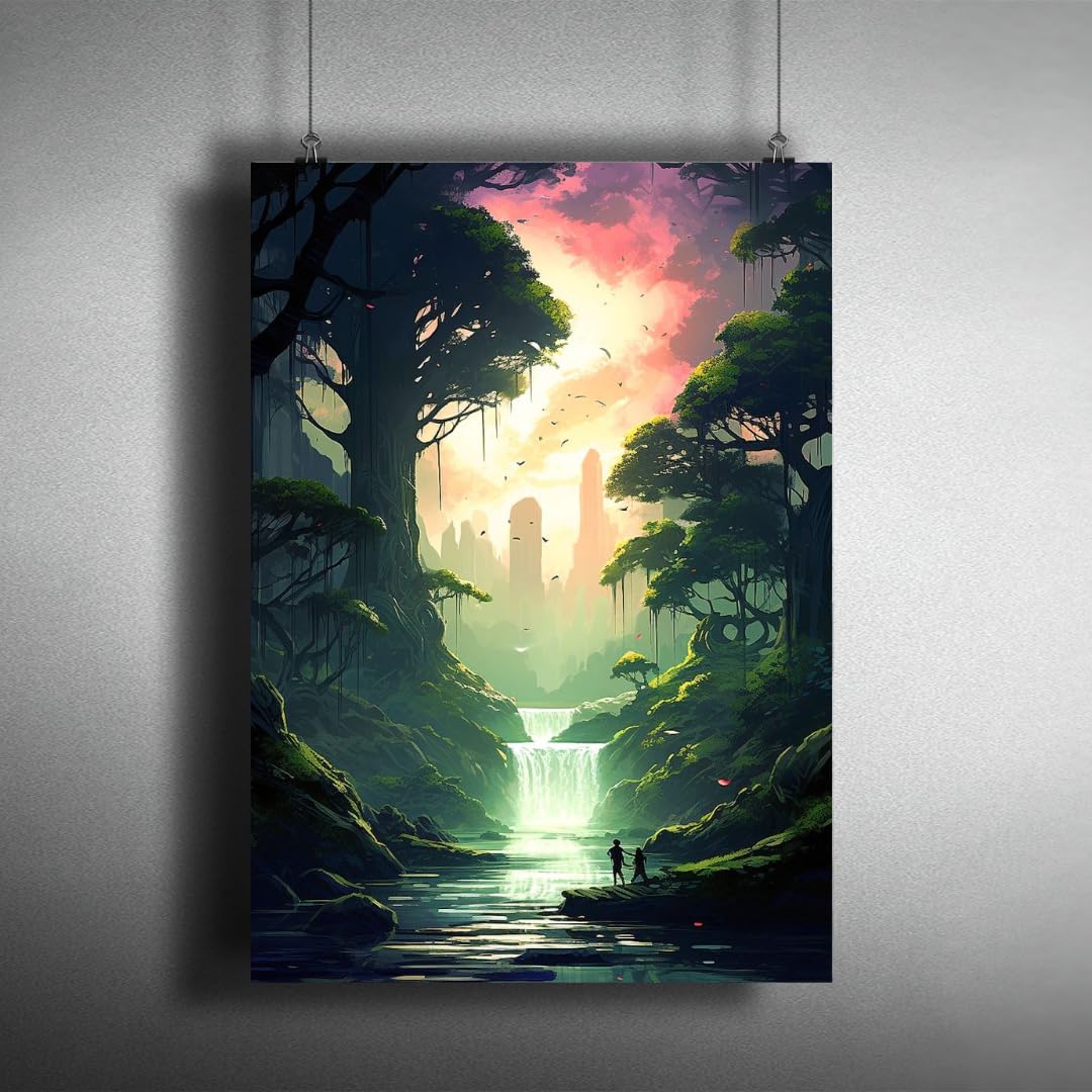 Forest | Nature Posters for Wall | A3 and A4 sizes | 400 GSM Paper Forest | Nature Posters for Wall | A3 and A4 sizes | 400 GSM Paper