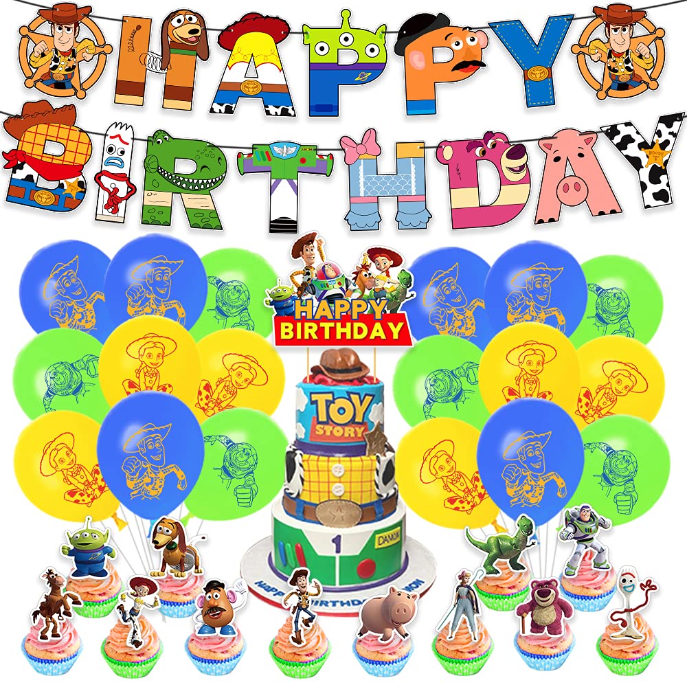 Buy Toy Story Happy Birthday Party Decorations , Birthday Party ...