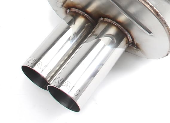 Dinan D660-4602 Free Flow Axle-Back Exhaust - Compatible with BMW 325i/330i