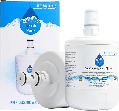 Repuesto KitchenAid ktrc22ekbl00 Filtro de agua para nevera (  Compatible Cartucho de filtro de agua para nevera KitchenAid 8171413, 8171414