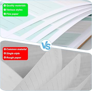 To Do List Notebook, 3 Pads To Do List Notepad, Daily Planner Notebook, Undated To Do List Organiser Notebook, A5 Spiral 60 Pages Things to Do Today Notebook Pads for Study Work Office(7.9x5.1