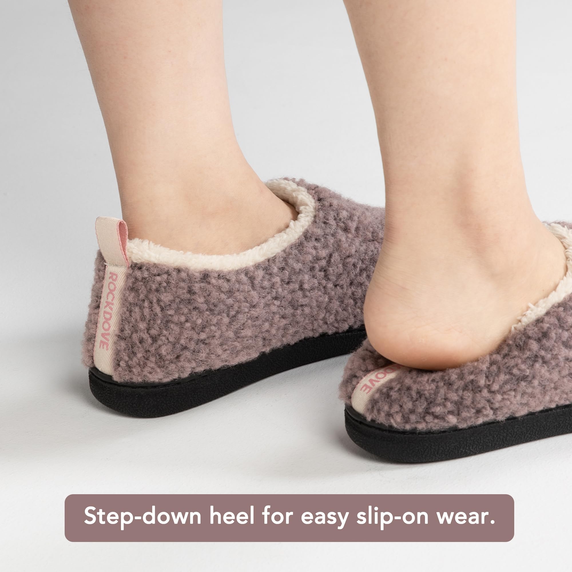 RockDove Women's Nomad Slipper con Memory Foam