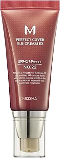 MISSHA Mükemmel Kapatıcılık Sunan Çok Fonksiyonlu M Perfect Cover BB Cream Ex SPF42 PA+++ No.22 (20ml)