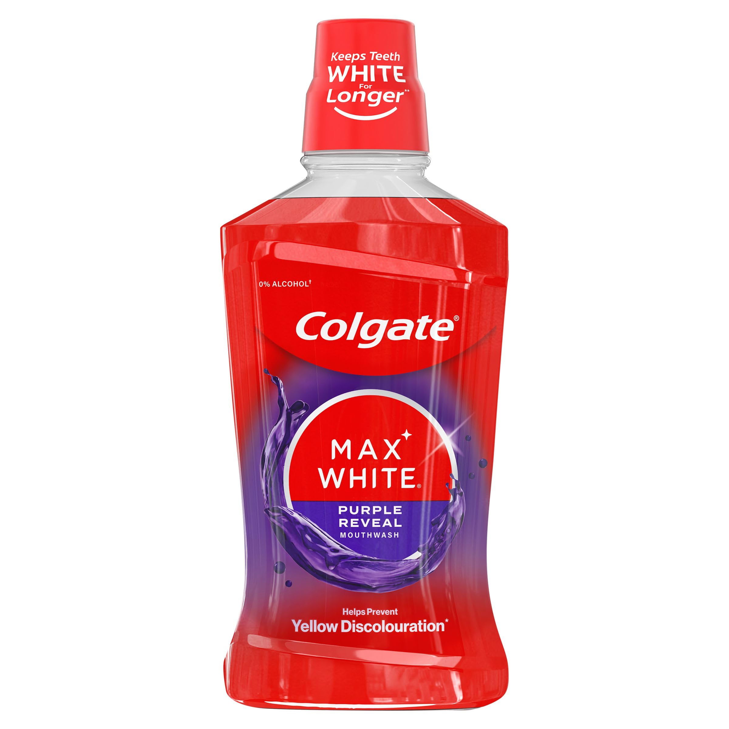Colgate Max White Purple Mouthwash 500ml