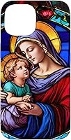 Vista 6 de Blessed Virgin Mary and Jesucristo - Carcasa para iPhone 17