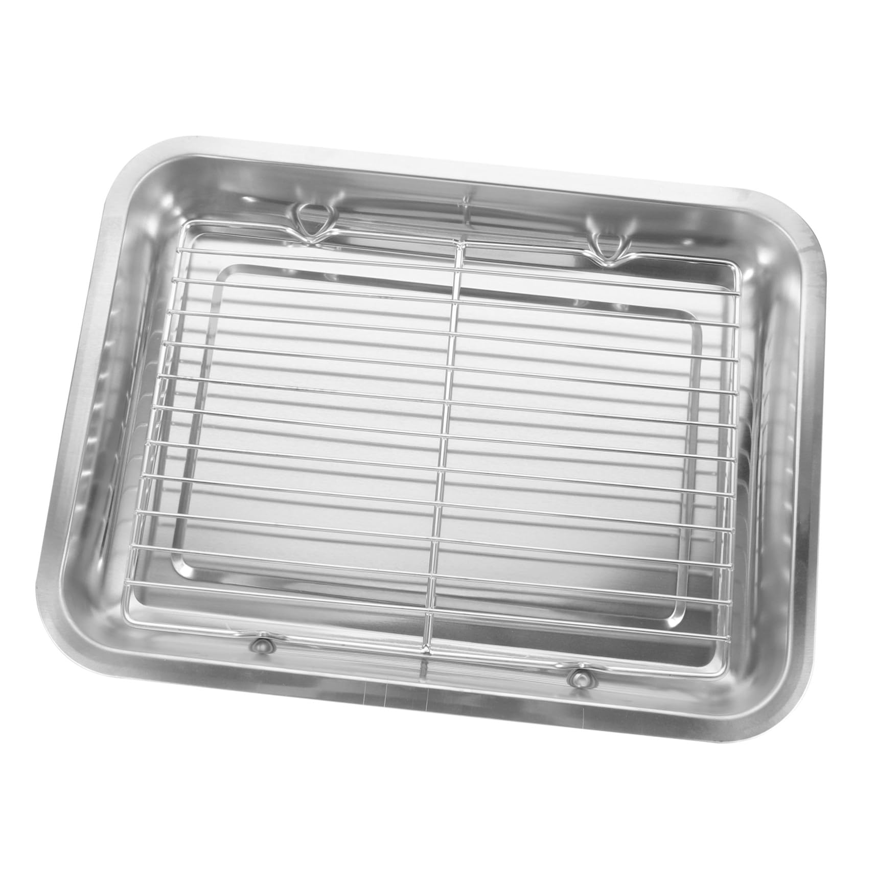 Plateau de friture double couche pour éliminer l'excès d'huile des snacks