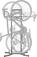 Vista 1 de Delta Cycle & Home Soporte vertical resistente para 2 bicicletas para dos bicicletas, estante ligero para almacenamiento de bicicletas, soporte