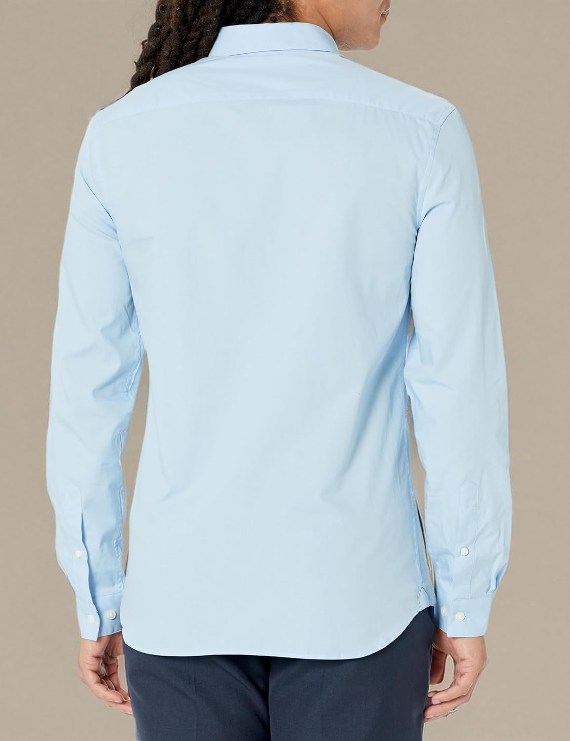 Lacoste Mens Long Sleeve Slim Fit Poplin Button Down Shirt - Image 8