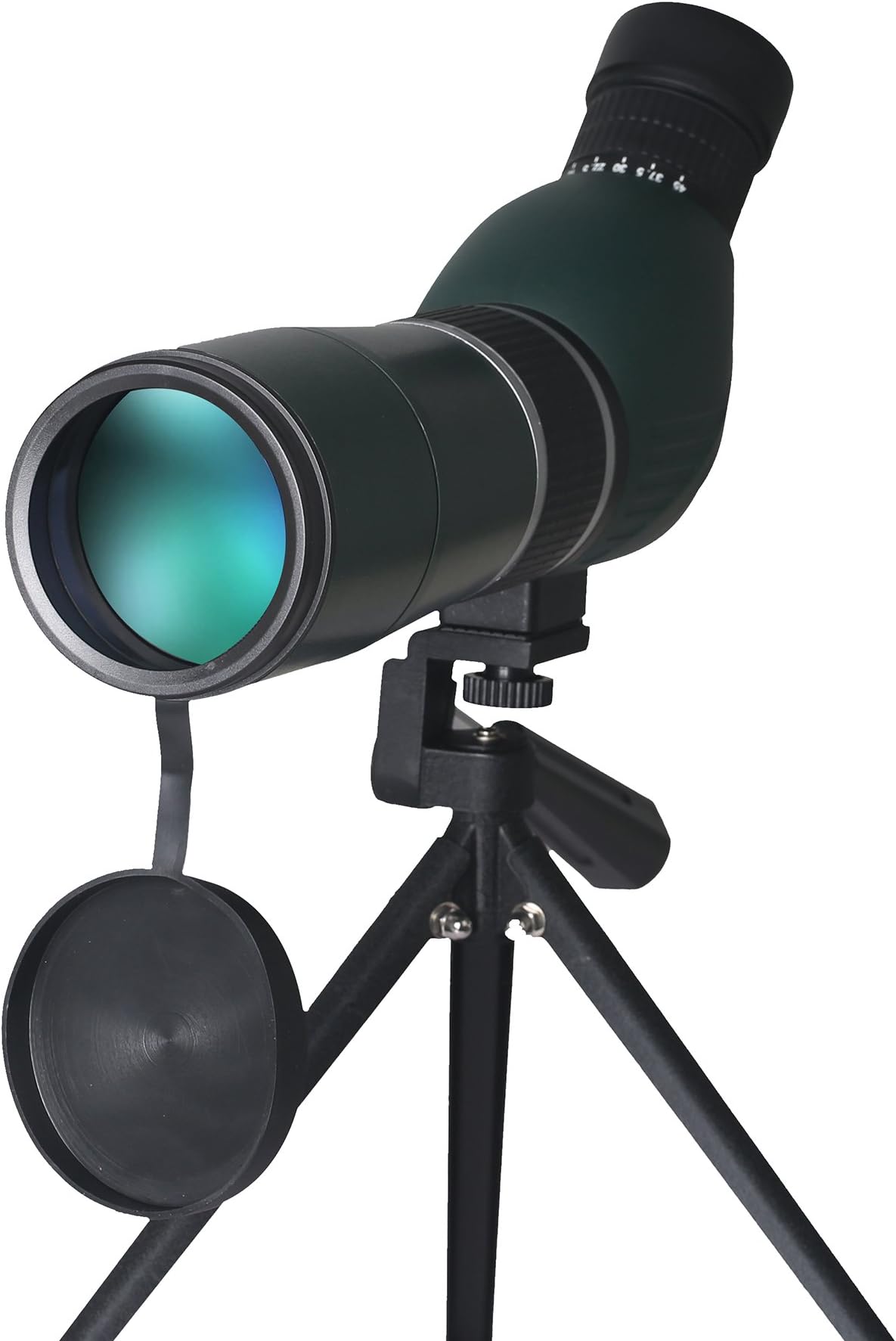 Spotting Scope 15-45X60 Waterproof Telescope - 45 Degree Angled Telescope Spotting Scope Outdoor Hiking Bird Watching HD Monocular Telescope with Portable Tripod South Star Digital
