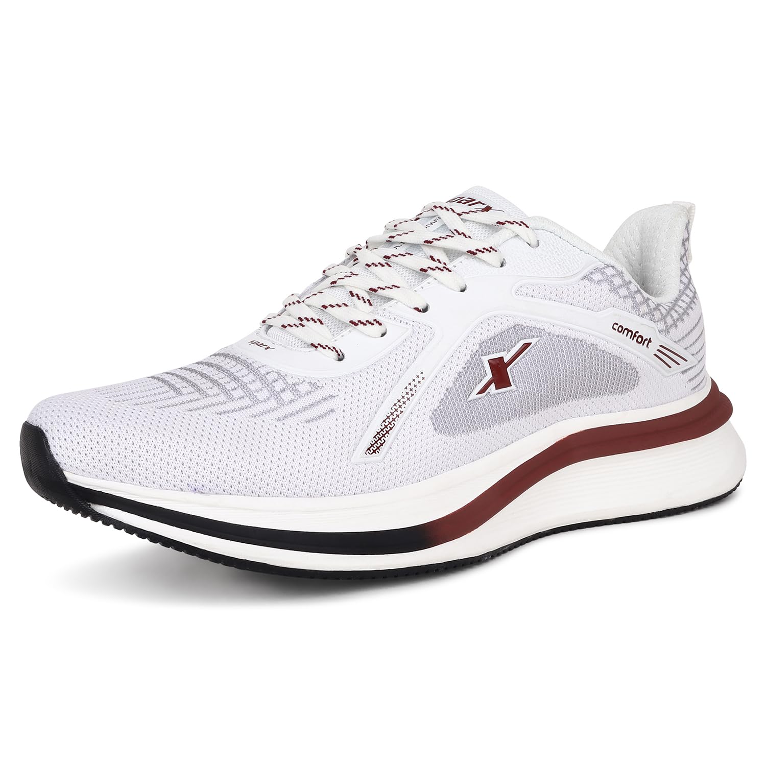 SPARX Sports Shoes SM-1060 White Lightweight & Comfortable Running Shoes for Men-picture-23