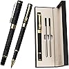 Ballpoint Pens Set,0.7mm Smooth Writing Metal Ballpoint Pen with 2 Refills,Ball Pen Gift Set for Men & Women, Professional,Executive,Office,Nice Pens-Gift Box