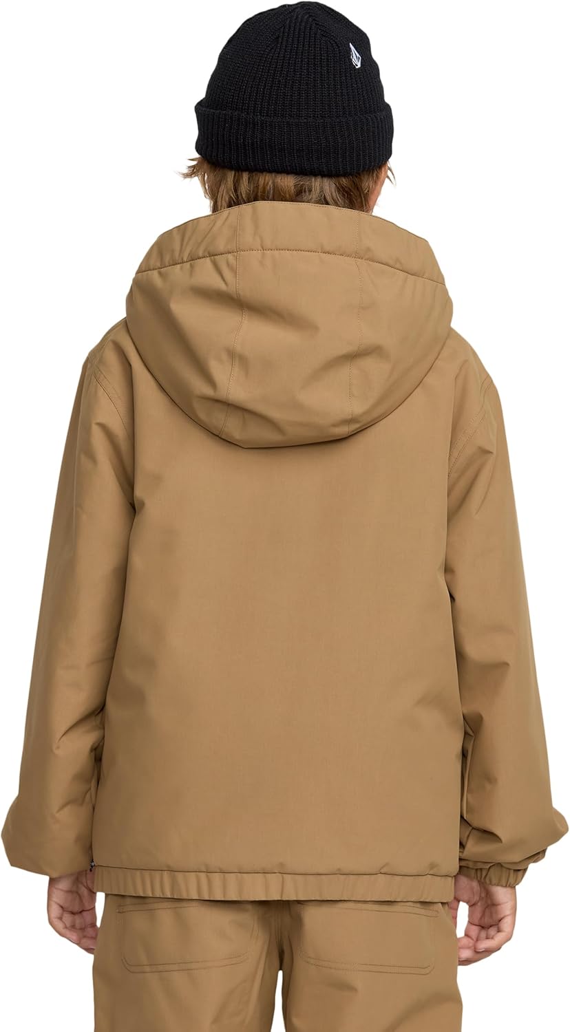 Volcom Kid's Chaos FZ Jacket – 10K Waterproof Youth Snow Jacket with Grow-Tech & Zip Tech®
