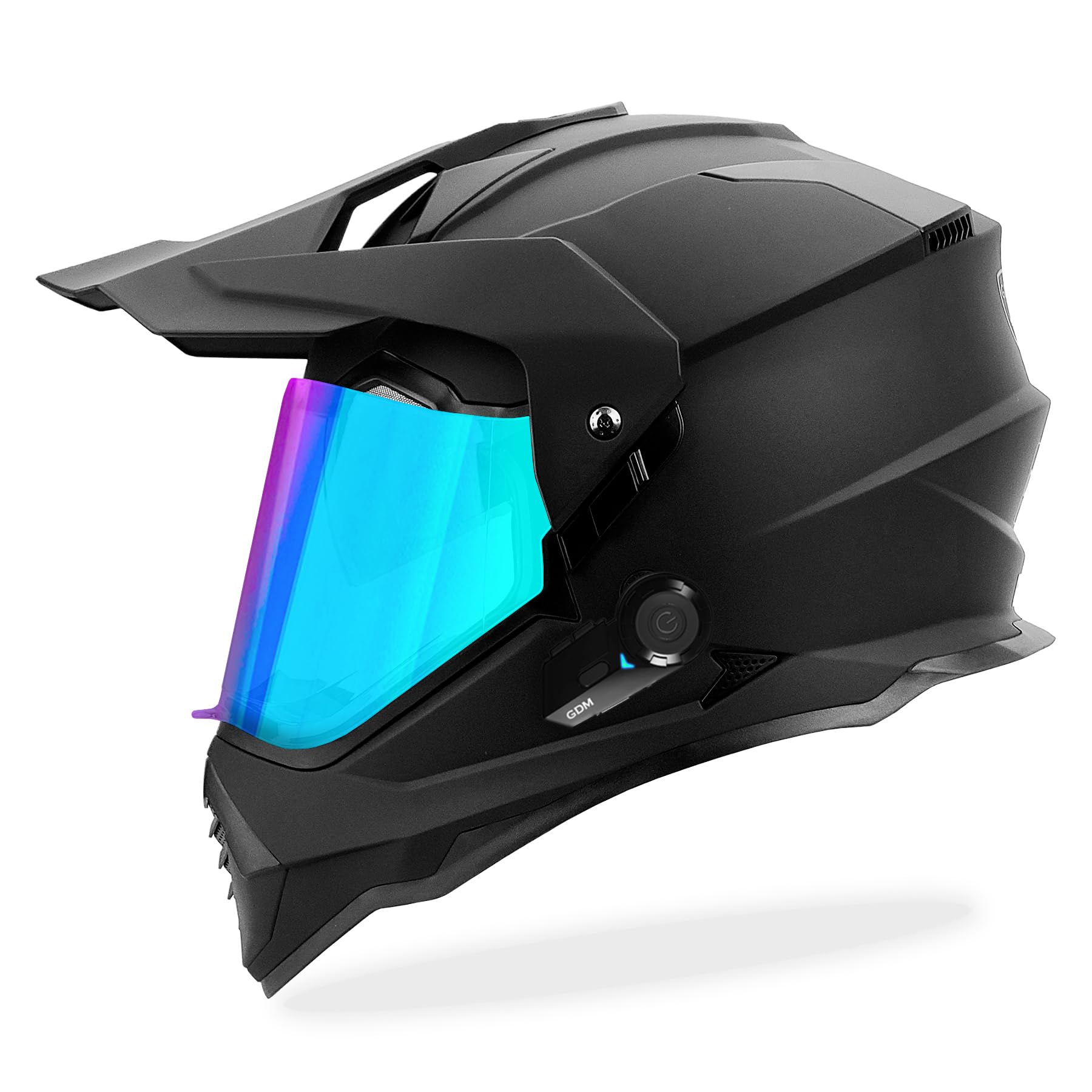 GDM BEAST SuperSonic Bluetooth Dual-Sport Helmet