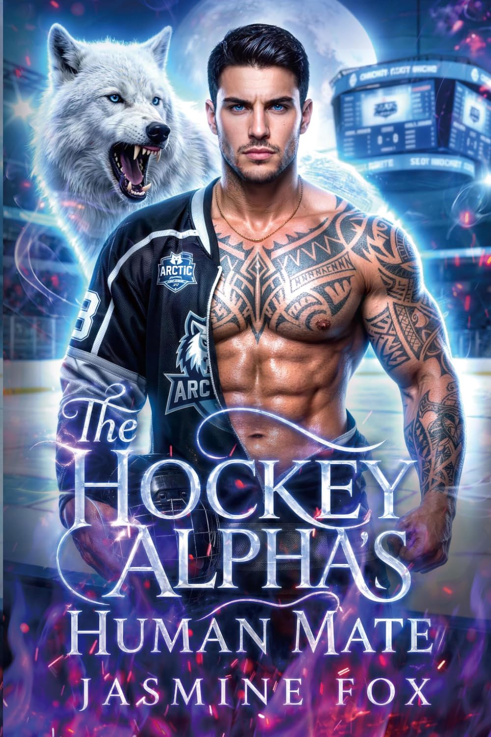 The Hockey Alpha's Human Mate: A Forced Proximity One-Night-Stand Sports Shifter Romance (Alpha Fated Bonds Series)