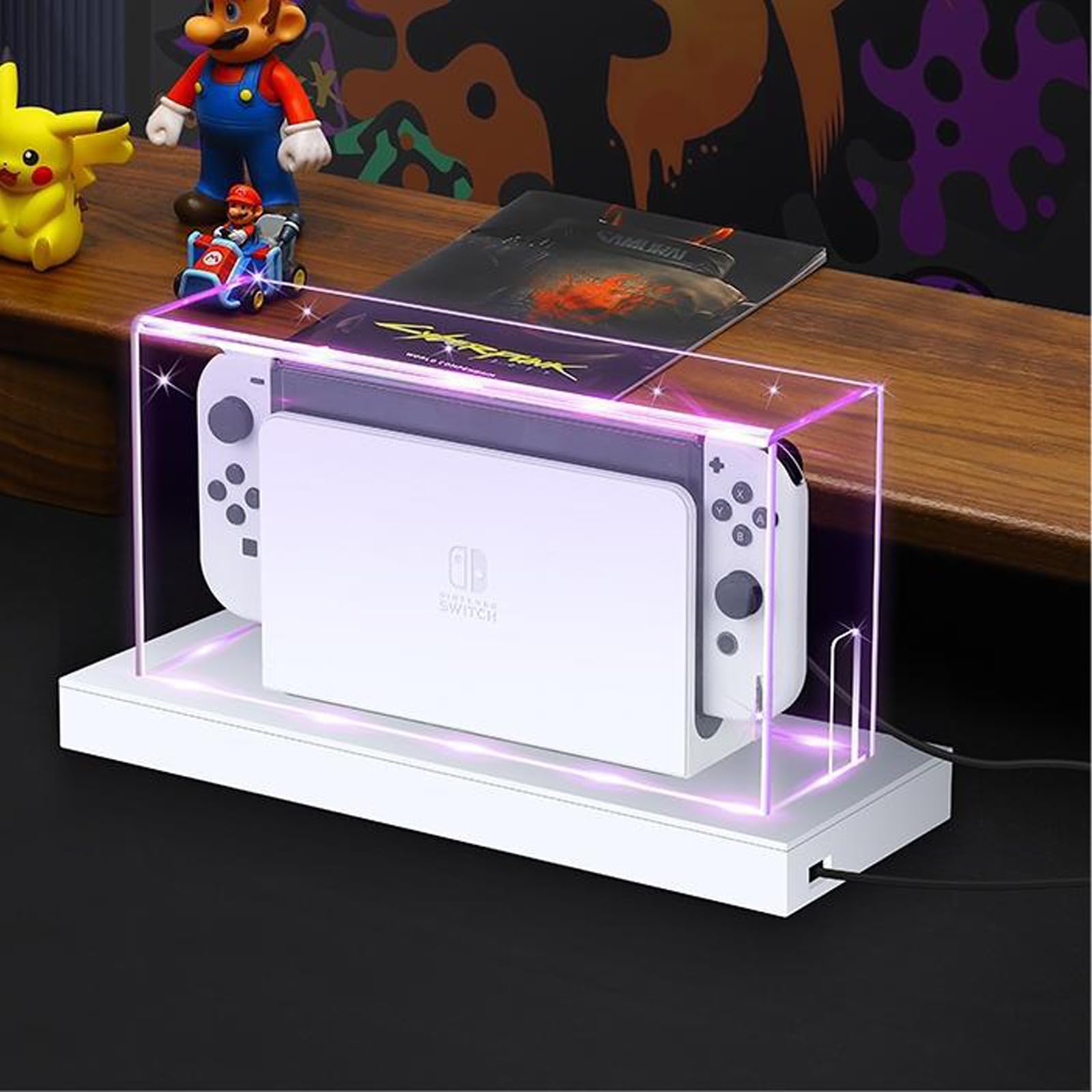 ふ*わ様 Nintendo Switch ドック　ケース付属 Nintendo Switch ドック（有機ELモデル付属）カバー | 任天堂パーツ販売
