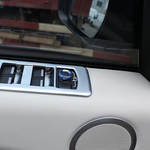 Miniatura 6 de Perillas de ajuste de espejo retrovisor de automóvil de aleación de aluminio para Land Rover Defender, Discovery 5, Range Rover Sport &amp; Evoque &amp;