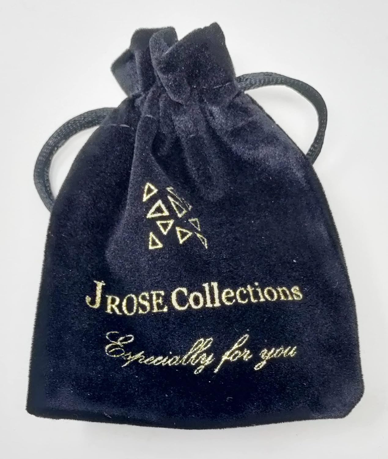 JRose Collections Velvet Drawstring Pouches, 5pcs Black Velvet Cloth Bags for Jewellery and Crystal Stones Especially For You - Image 4