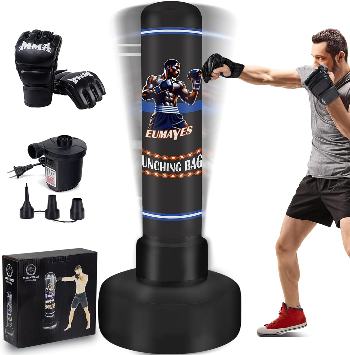 Punching Bag Stand Boutmaster Punching Bag With Stand, For Kids