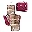 BAGSMART Travel Toiletry Bag, Large Capacity Cosmetic Bags for Women with Hanging Hook, Water-resistant for Toiletries Accessories Brushes Sponge, With Handle