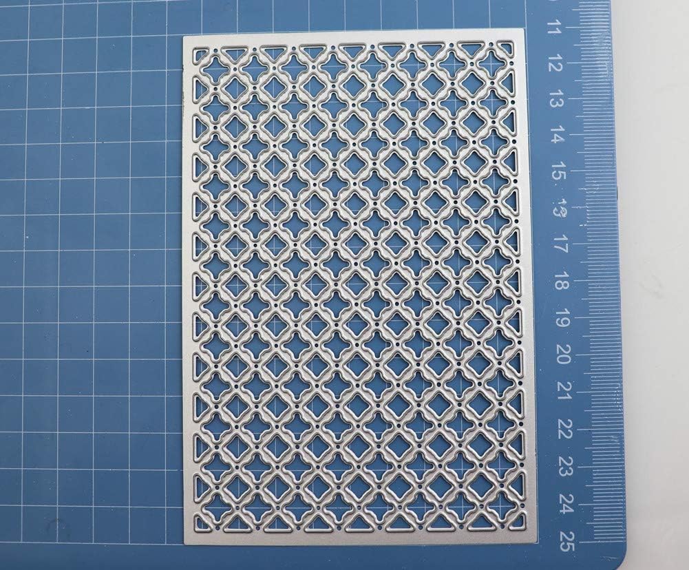 Big Cutting Dies Diamond Background Die-Cut for Card Making Scrapboking Valentine's Day(A)