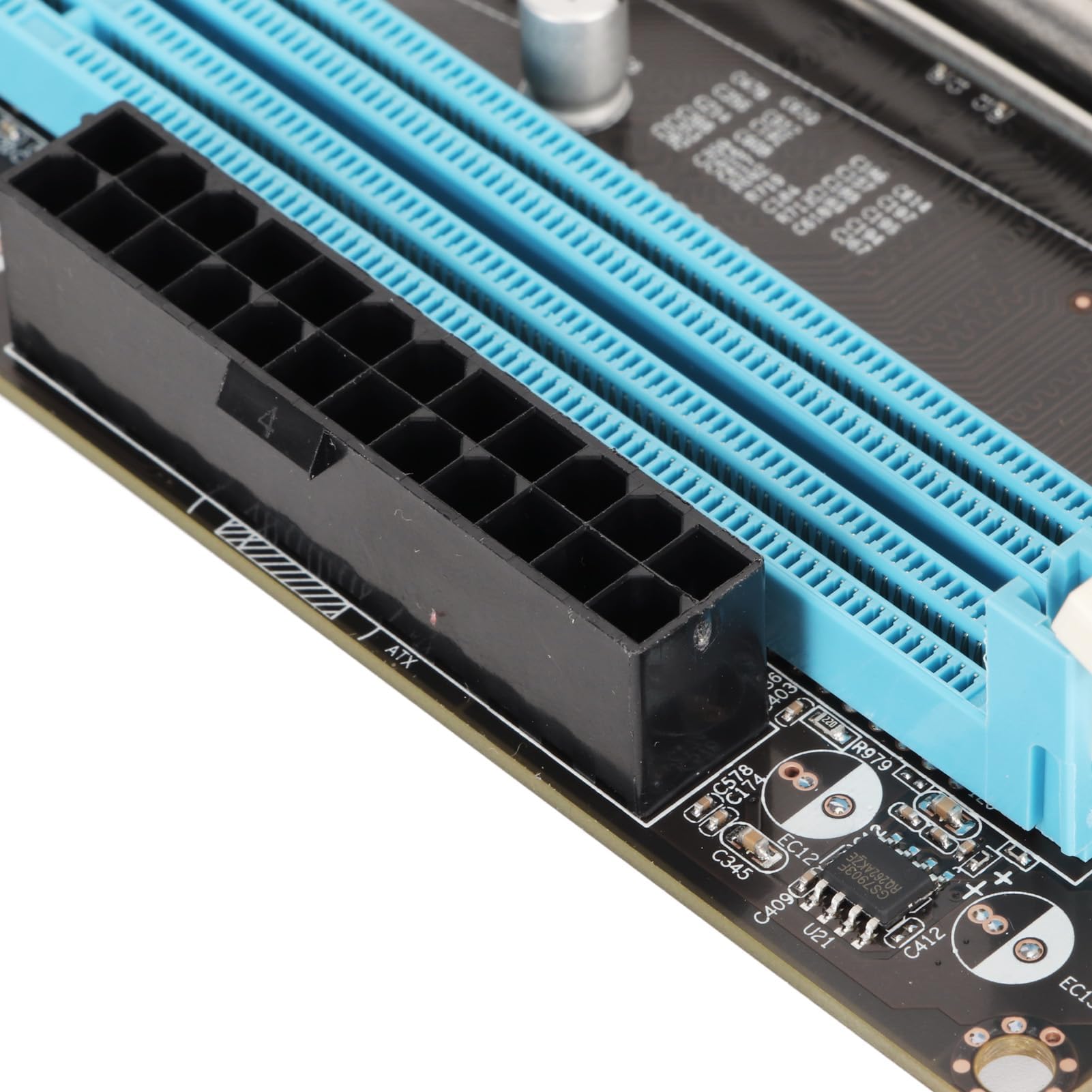 Dpofirs Placa Base de Escritorio, LGA 1155 CPU Ranura de 2.ª Generación Placa Base DDR3 de Doble Canal con Alimentación Trifásica, Salida HD VGA, Micro ATX para Juegos