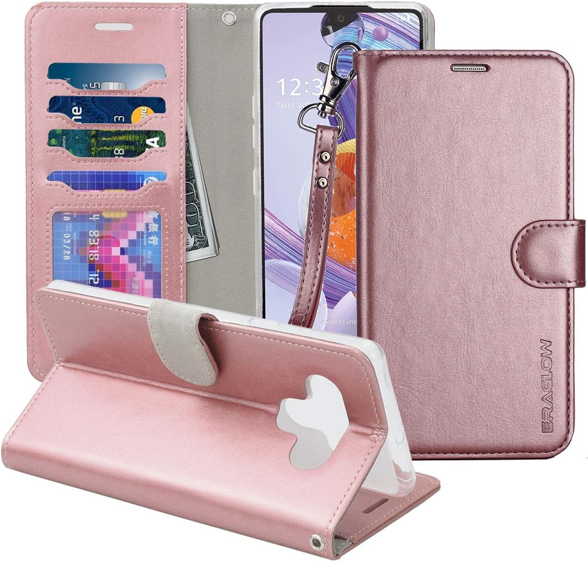 lg stylo 6 wallet phone case