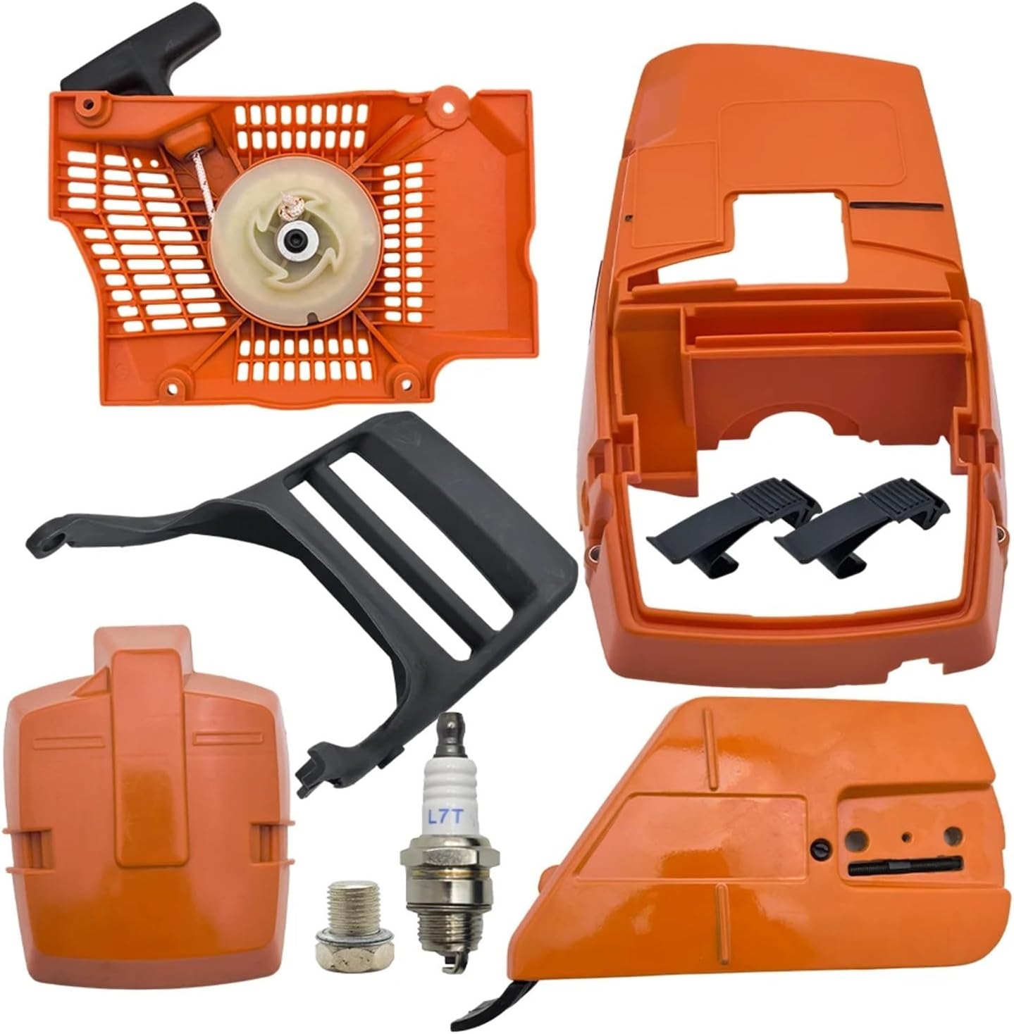 Cylinder Shroud Chain Brake Cover Starter Handle Fit for 372 365 362 371 Chainsaw Replacement Parts Power Tool Accessories