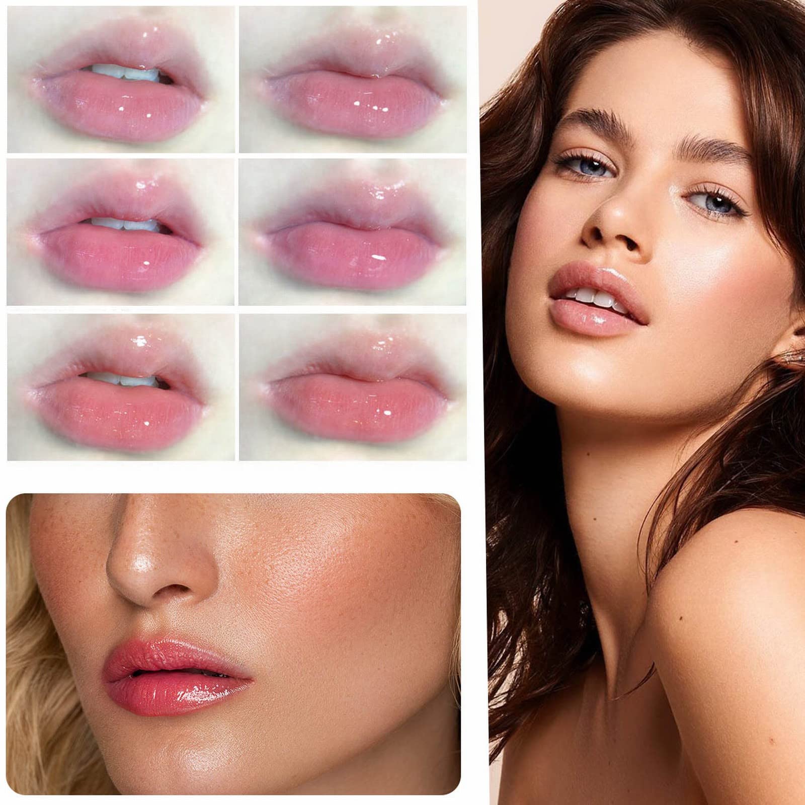 アクセサリー daughtersjewelry Lasting gloss medium Amazon.com : Lip Oil Ice Water Light Lip Glaze Glass Lip Gloss Lip