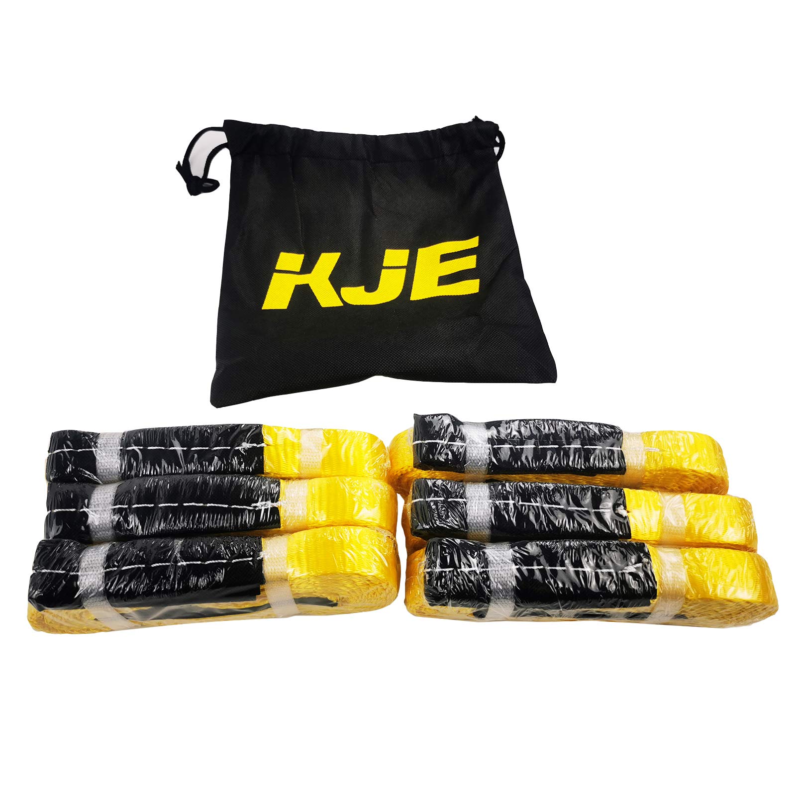 Heavy Duty Lifting Sling Straps - 8ft, 5000lbs -7