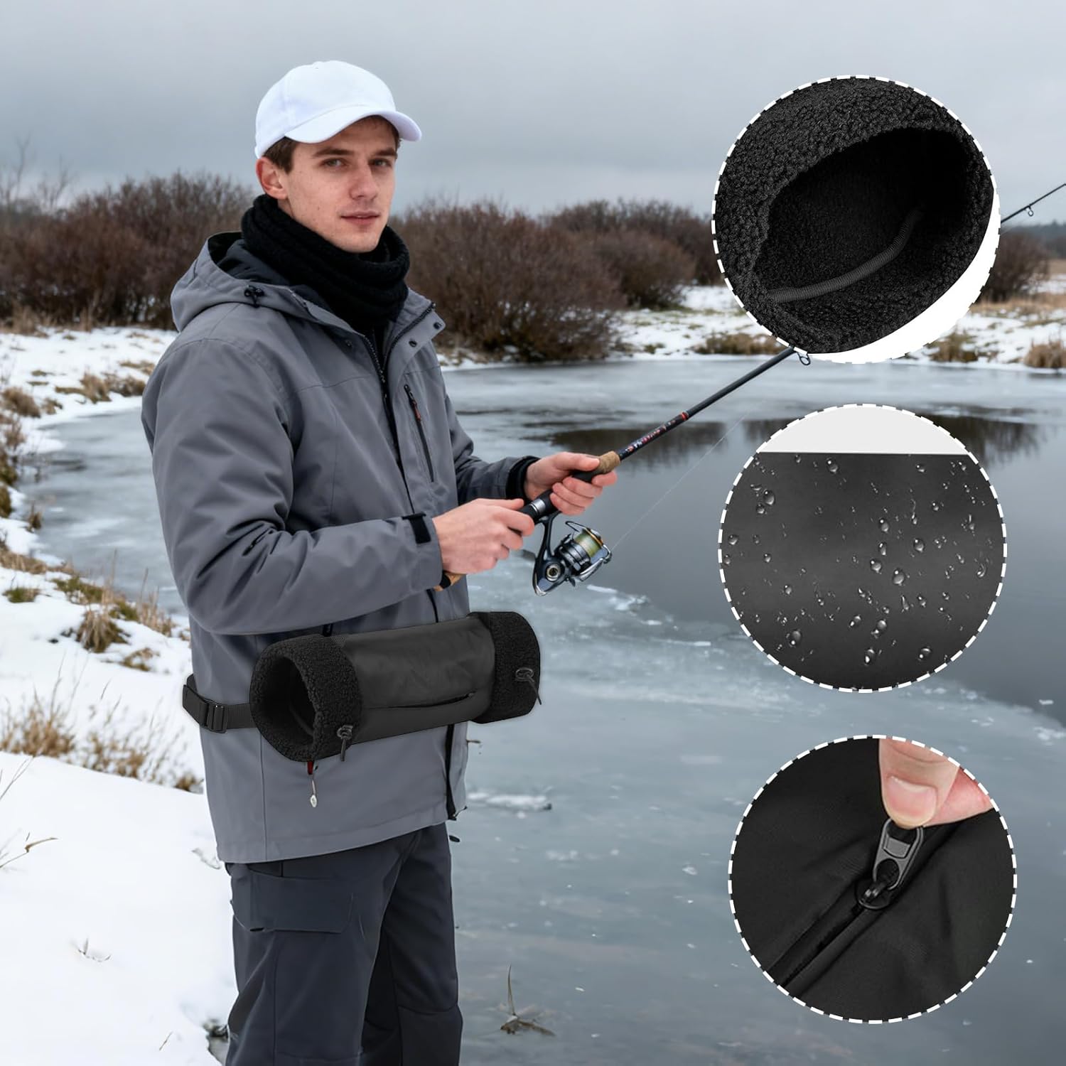 Adjustable Strap on Hand Warmer