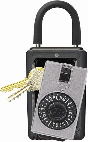 Miniatura 3 de Kidde AccessPoint 00524 caja fuerte portátil para 3 llaves con dial giratorio color negro 001012