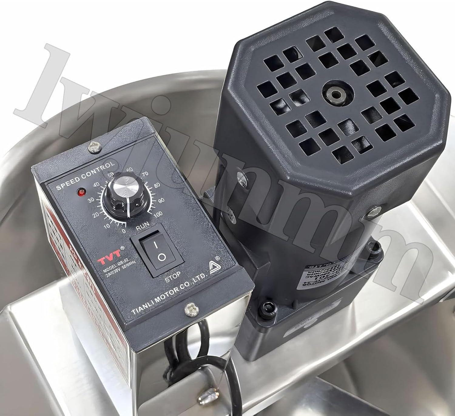 Automatic Food Mixer Stainless Steel Soup Sauce Stirrer for Commercial Cooking, 60L Capacity, 550W Power, Ideal for Hotels and Restaurants