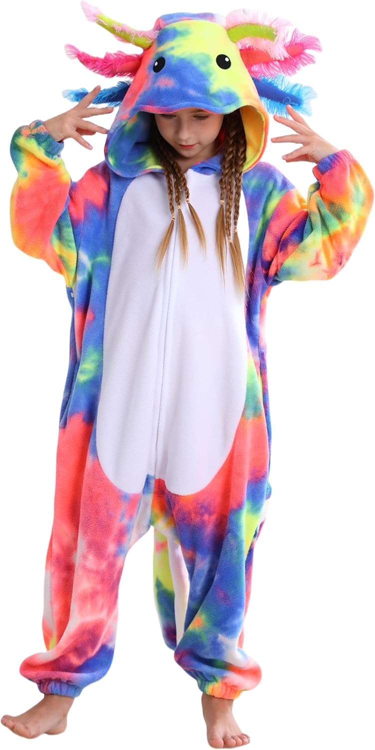 Pyjama Une Pièce Femme - Grenouillère Animaux En Flanelle épaisse - Capuche - Pour Cosplay, Carnaval Ou Maison