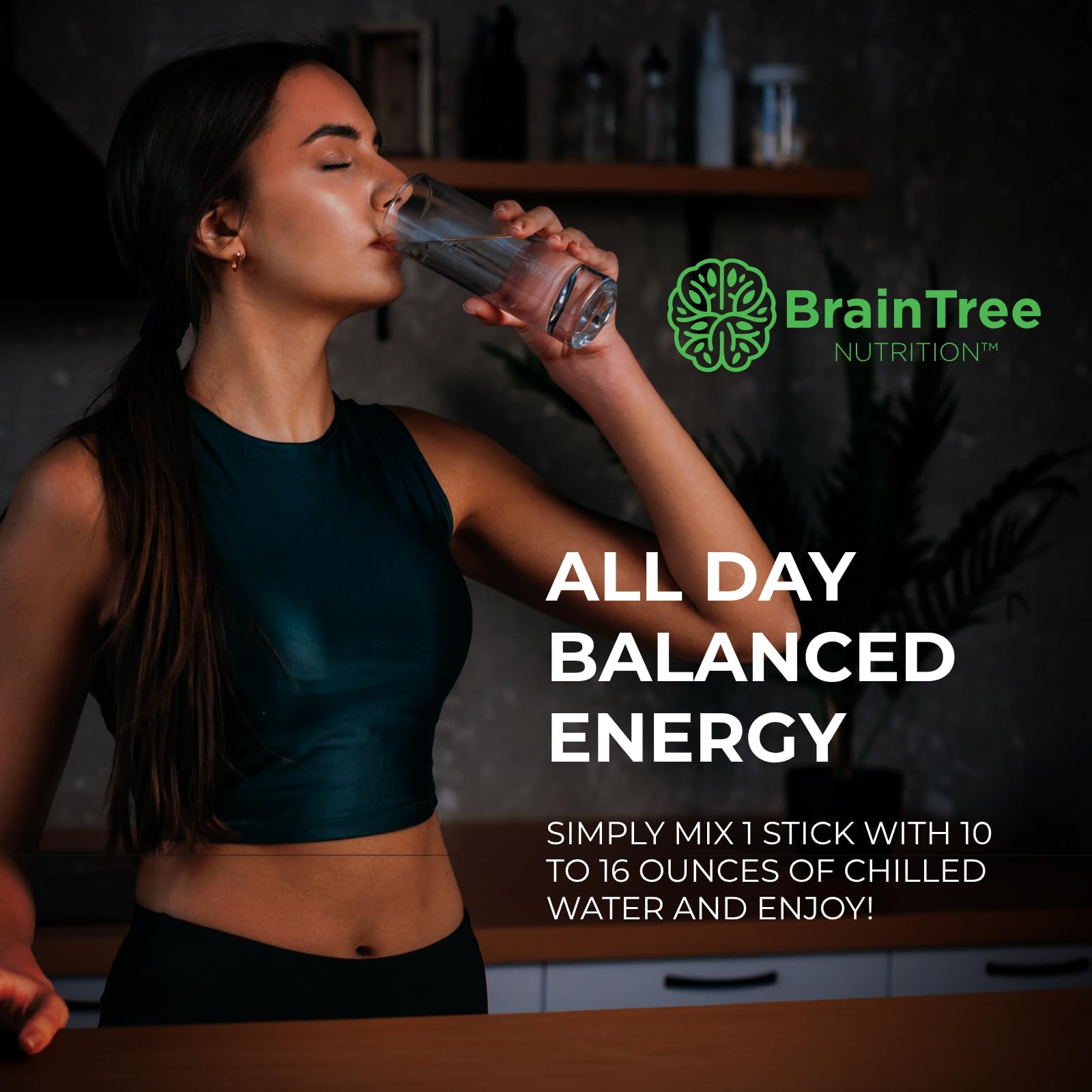 Braintree Nootropic Electrolyte Drink Mix, Sugar Free, 30 Sticks Refreshing — Amazon image 7