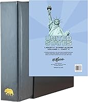 Vista 13 de H.E. Harris & Co. USA Liberty - Álbum de sellos postales con imágenes/ilustraciones (parte A 1847-1994) con carpeta de dos postes