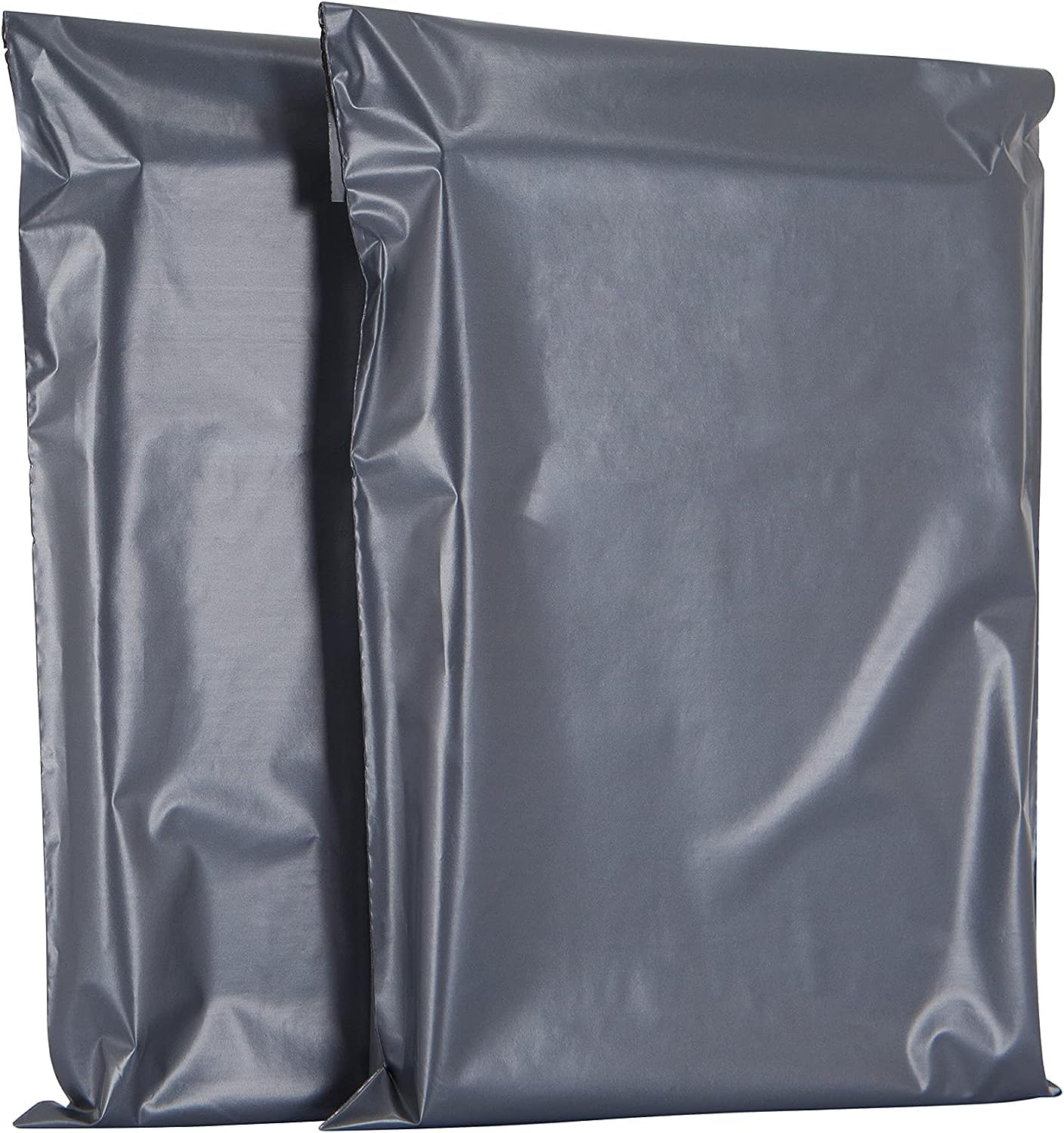 AKAR 7 x 10 Inch Grey Mailing Bags – Parcel Bags for Posting Clothes Strong Polythene Posting Mail Bags with Aluminium Adhesive Strip – 60 Microns – Strong Plastic Bags (Pack of 500)