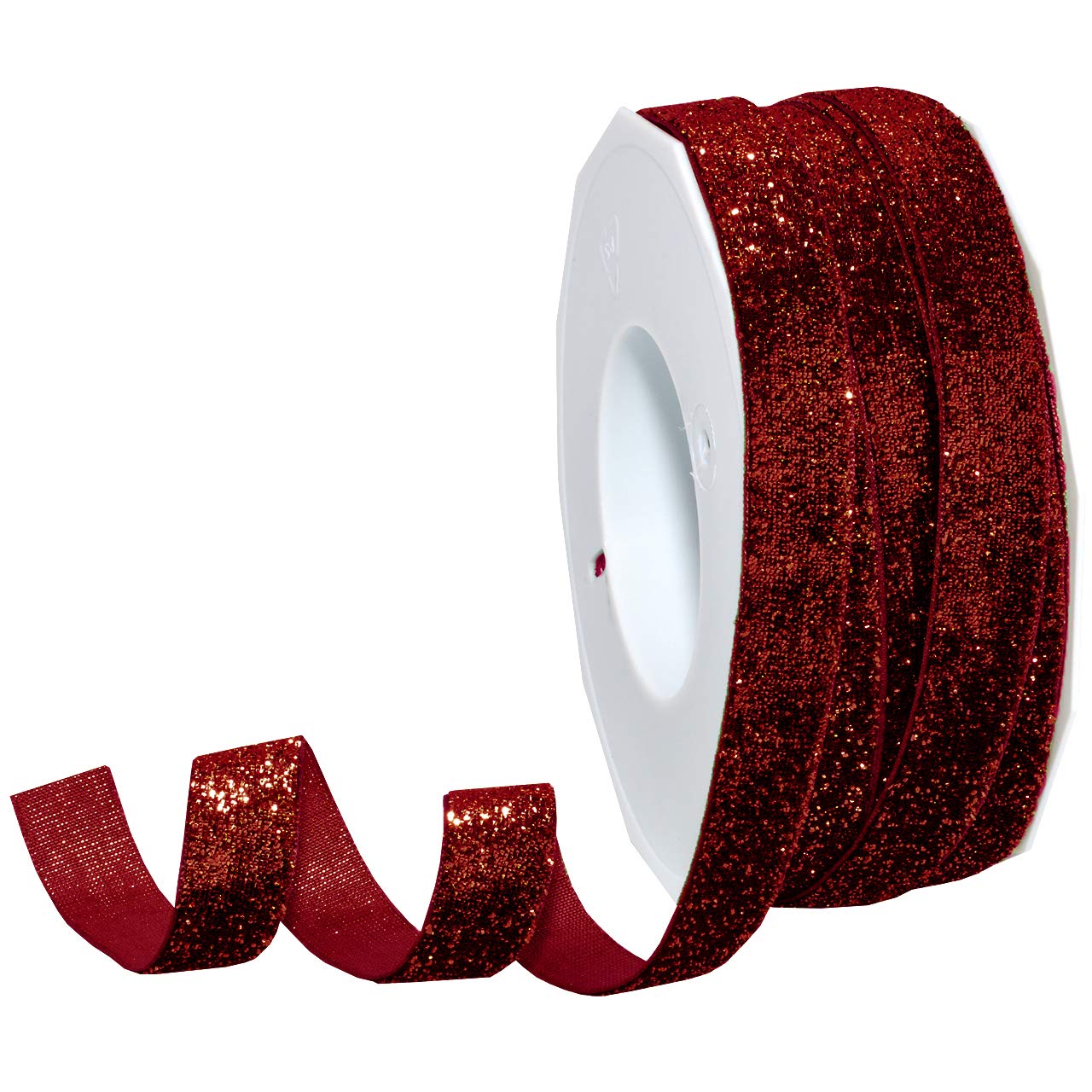 Morex Ribbon 987 - Nastro glitterato in velluto 5/8" x 25 yd 890v6